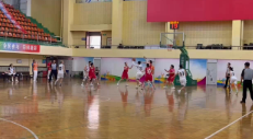 聋人篮球比赛在辽宁石油化工大学体育馆开赛